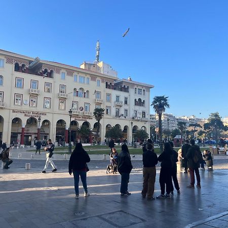 Aristotelous Sqr View Comfy Apt Tesalonika Bagian luar foto